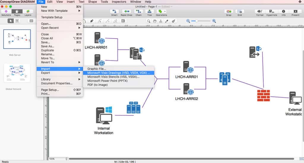 Visio for the mac